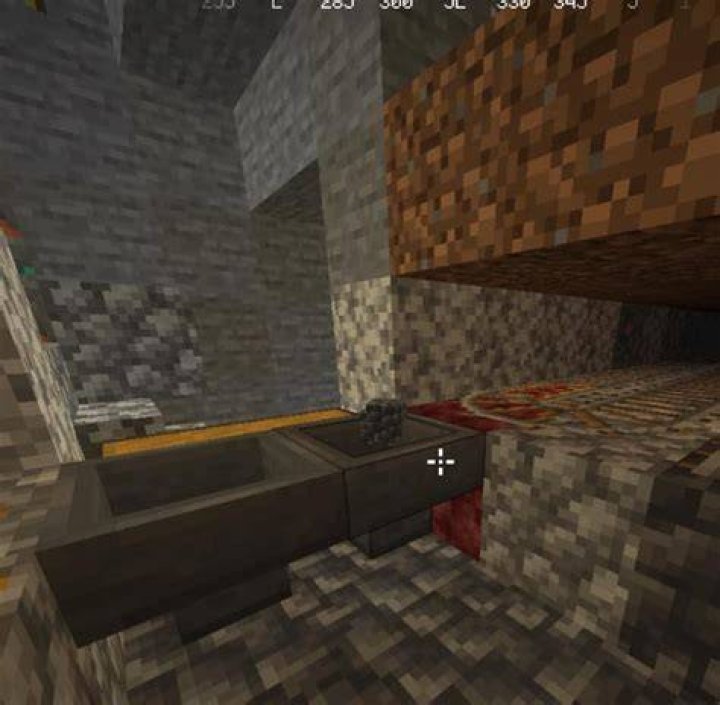 A hopper not attached to anything Image via Mojang