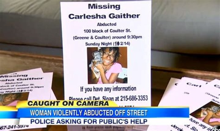Carlesha Gaither Missing