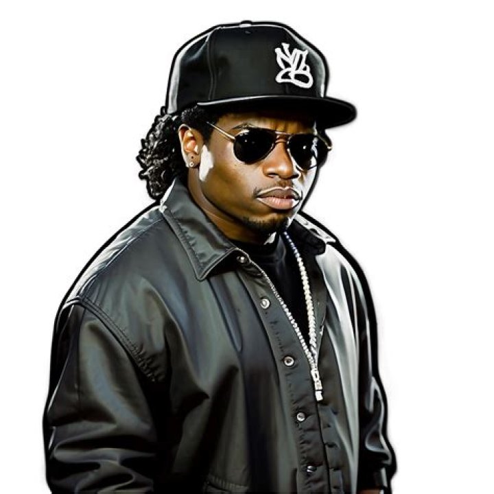 Late legendary rapper, Eazy-E posing for a picture