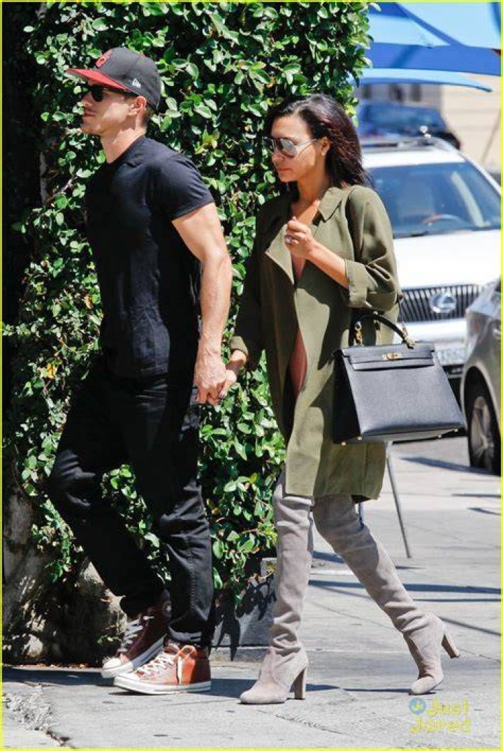 Naya Rivera sweetly holds hands with her son as they go shopping