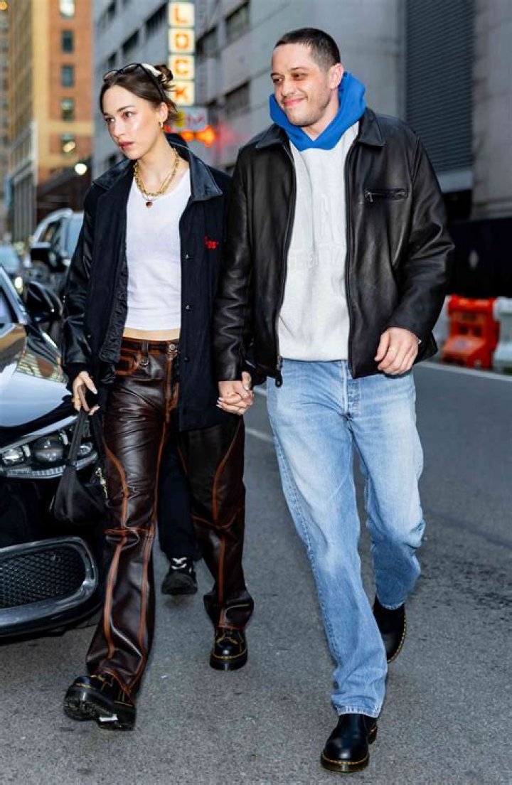 Pete Davidson holds hands while out with girlfriend Kate Beckinsale